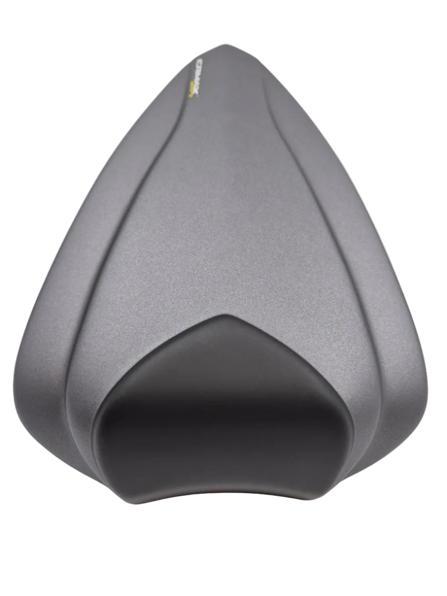 E850494108 Ermax seatcover Suzuki GSX-S1000 2015 2017 Metallic Matt Fibrion Grey PGZ vooraanzicht