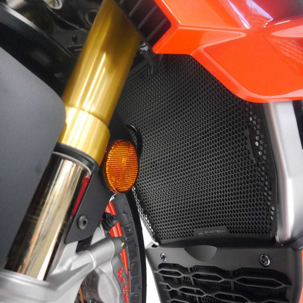 
                  
                    Evotech Radiator Guard Set - Aprilia Tuono V4 Factory (2021+)
                  
                