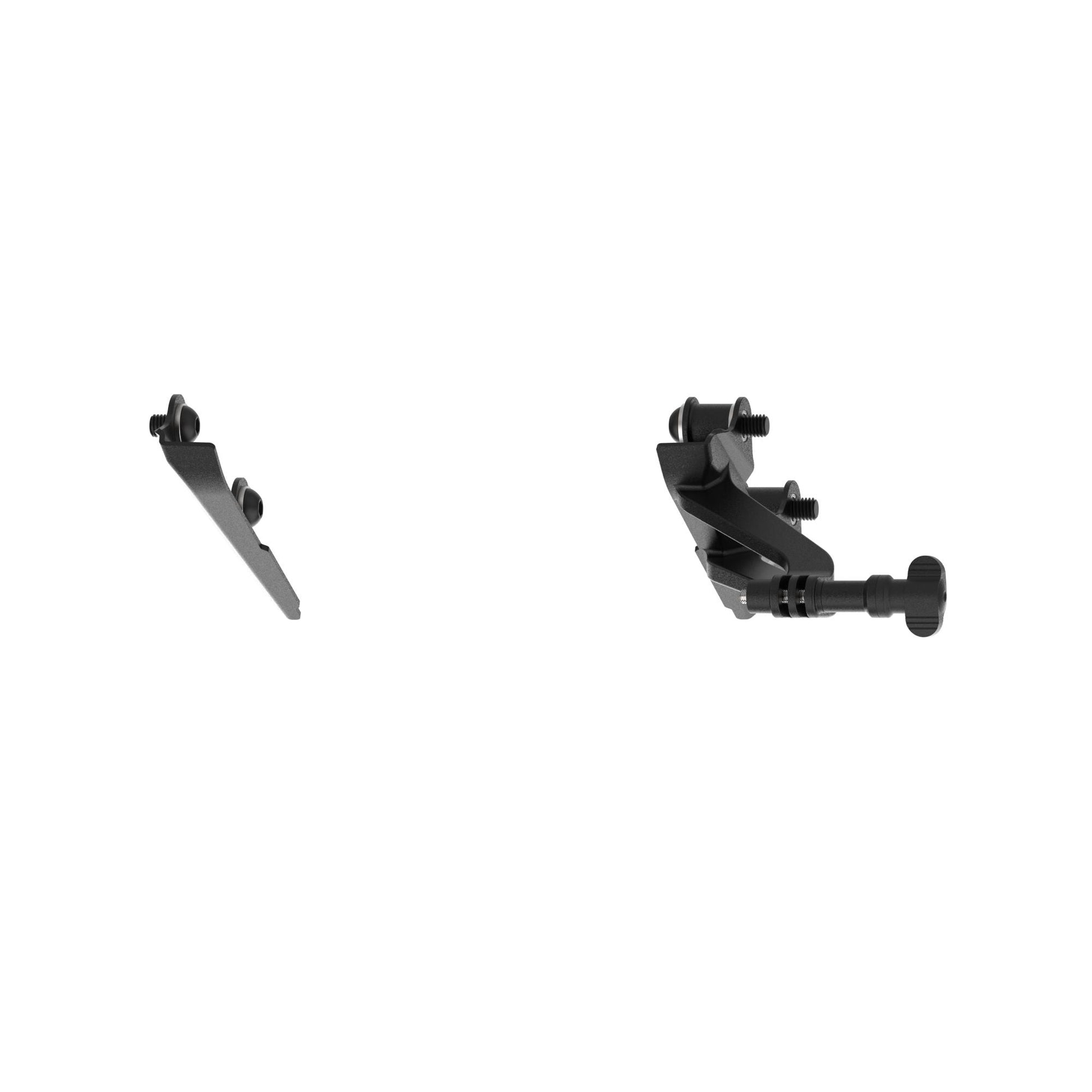 Evotech Footpeg Rear facing Action Camera / Pillion Peg Cover Mount  -  Triumph Street Triple 765 RS (2023+) (Right-hand Side)