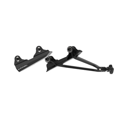 Evotech Footpeg Rear facing Action Camera / Pillion Peg Cover Mount  -  Triumph Street Triple 765 RS (2023+) (Right-hand Side)