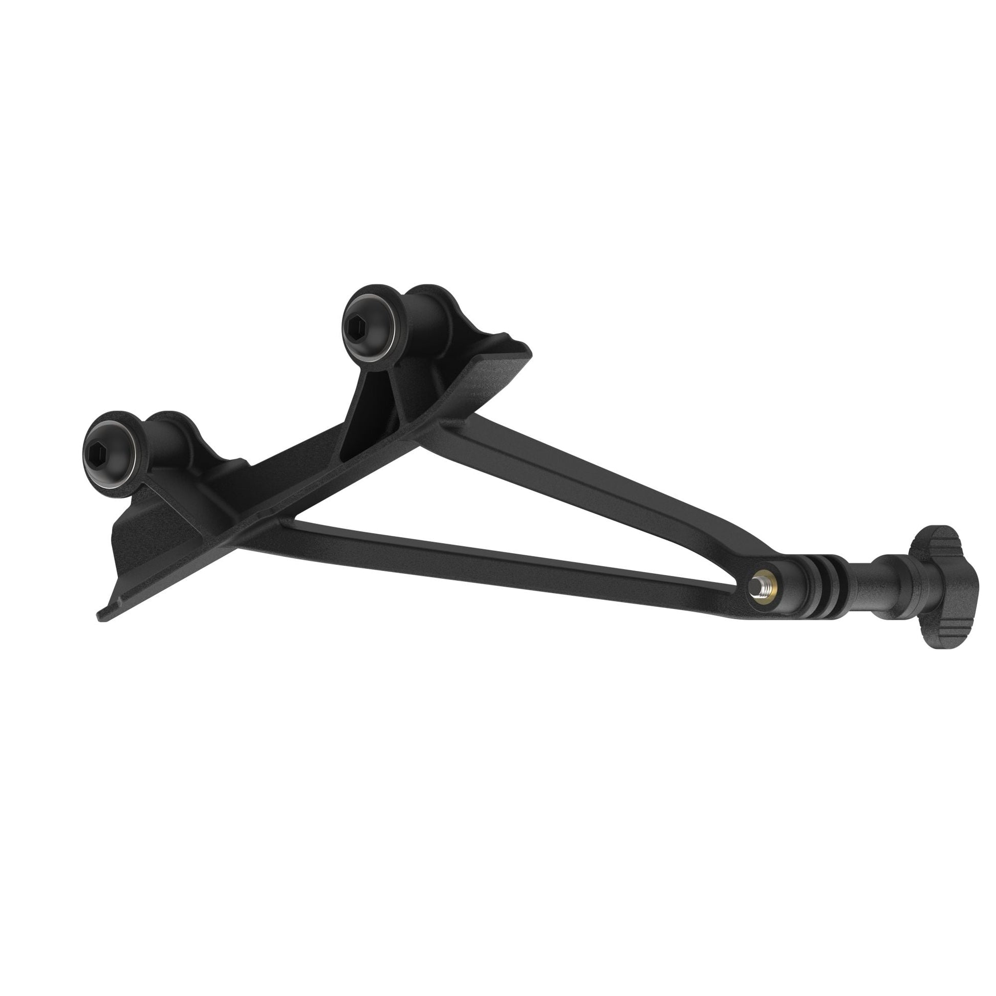 Evotech Footpeg Action Camera Montagesteun (achteruit gericht) -  Triumph Street Triple 765 Moto2 Edition (2023+) (Right-hand Side)