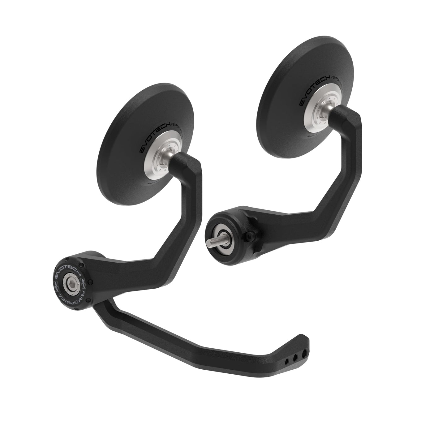 Bar End Spiegels (Retro) incl. Remhendel Beschermer Set Evotech - Moto Guzzi V7 Special (2023+)