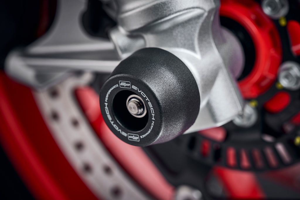 Evotech Front Spindle Bobins - Aprilia Tuono 660 (2021+)