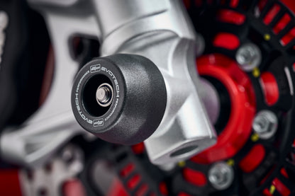 Evotech Voorvork en Achterbrug Beschermer Set - Aprilia RS660 (2021+)