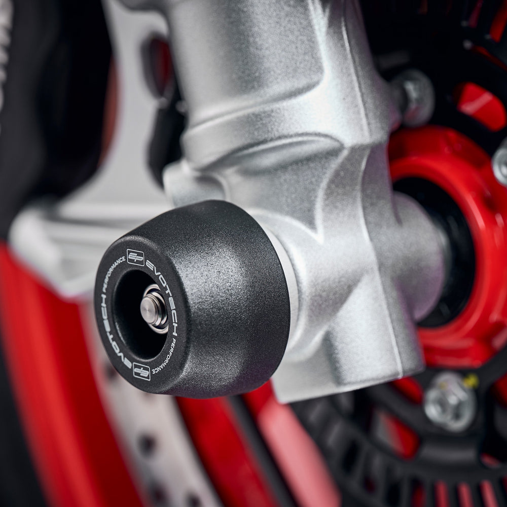 
                  
                    Evotech Front Spindle Bobins - Aprilia Tuono 660 (2021+)
                  
                