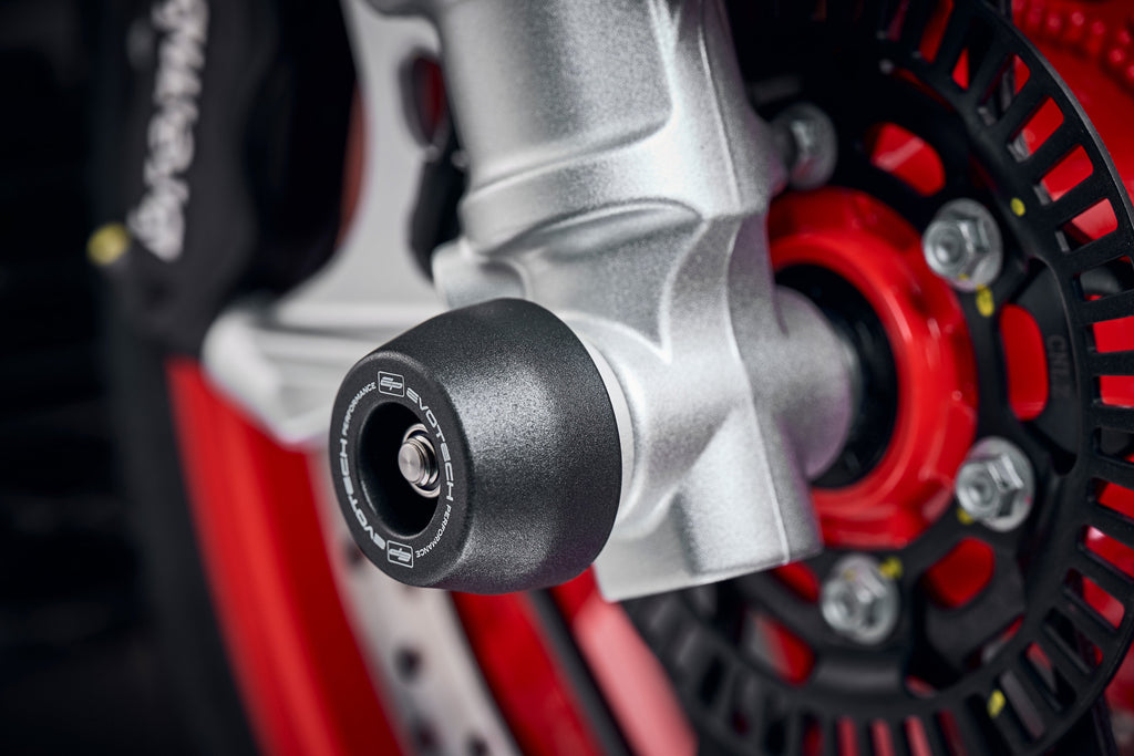 EVOTECH FRONT SPINDLE BOUBBINS - Aprilia Tuono 660 (2021+)