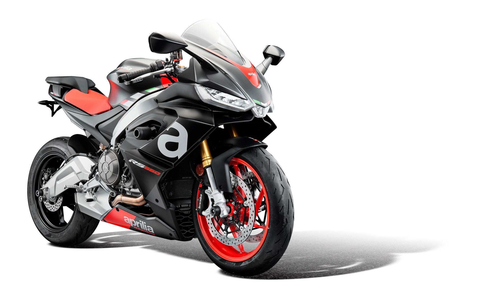 Evotech Voorvork en Achterbrug Beschermer Set - Aprilia RS660 (2021+)