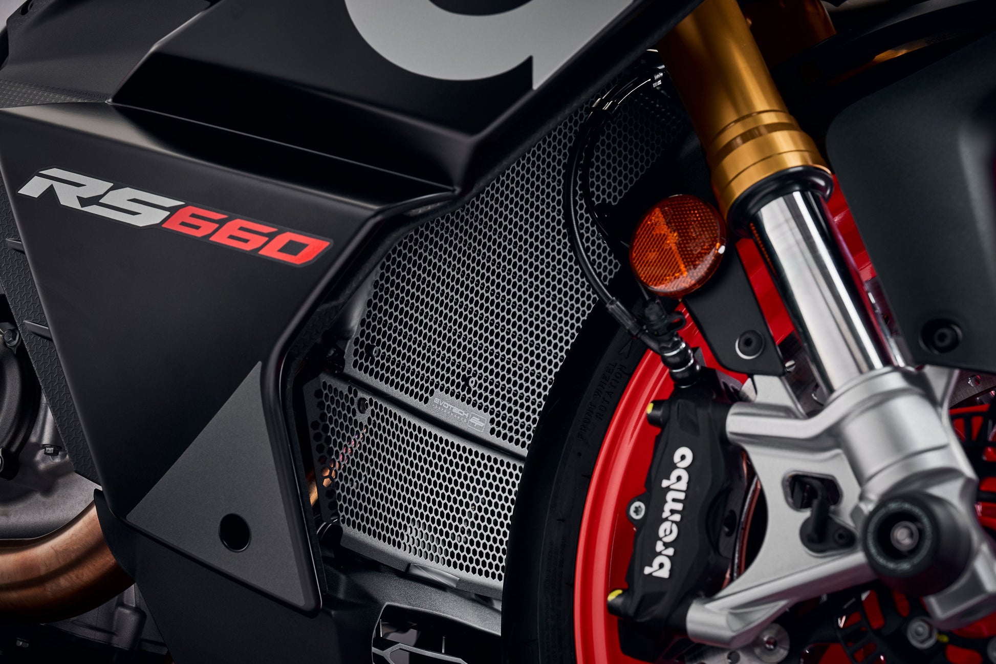 Evotech Radiator & Header Guard Set - Aprilia RS 660 Factory (2025+)