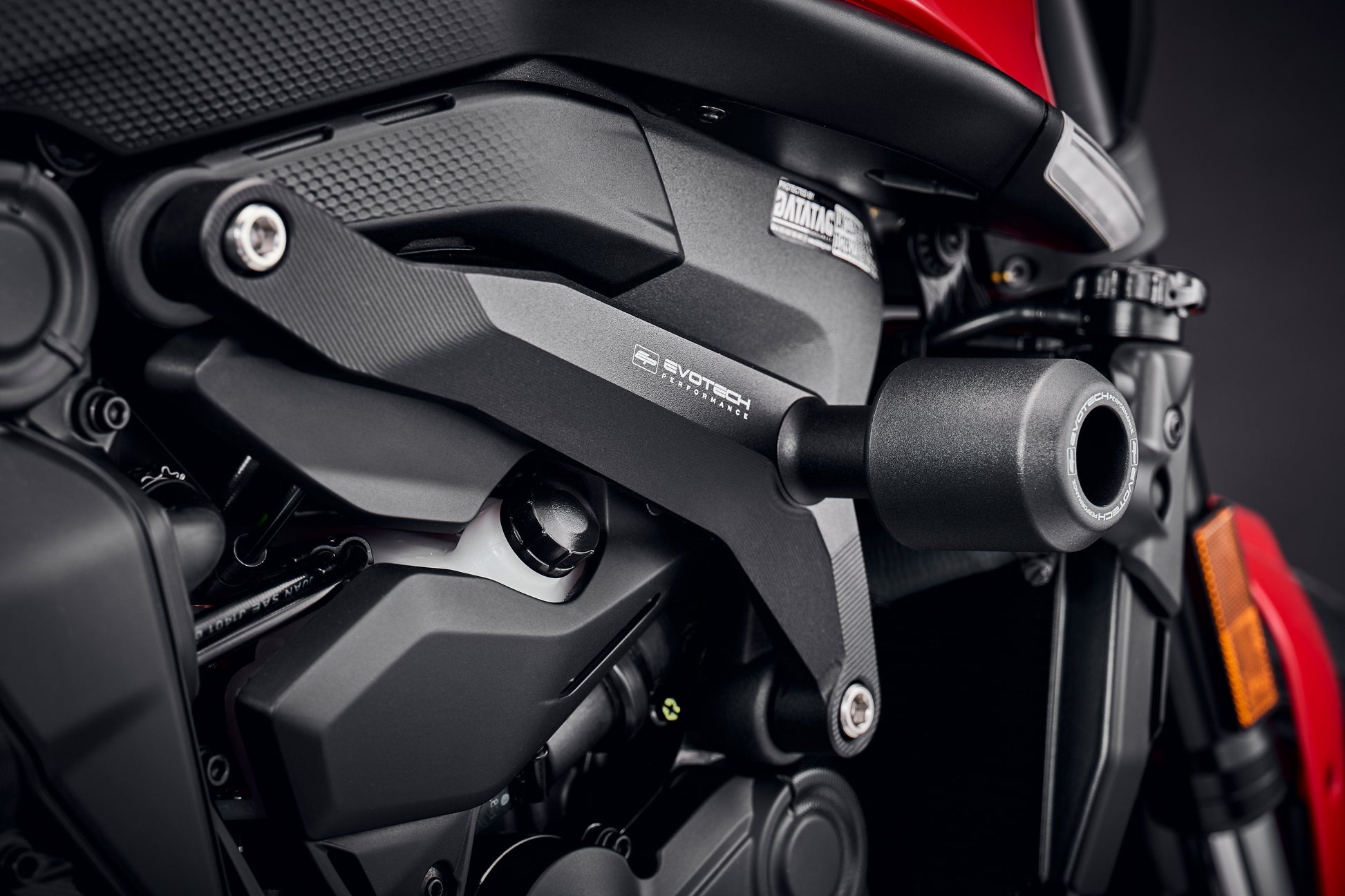 Evotech Ducati Monster 950 Frame Valblokken set (2021+)