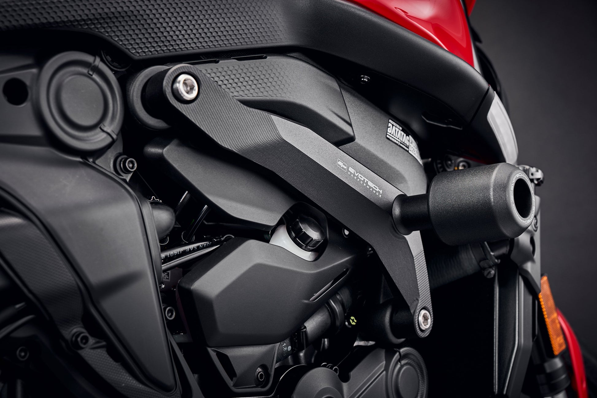 Evotech Ducati Monster 950 Frame Valblokken set (2021+)