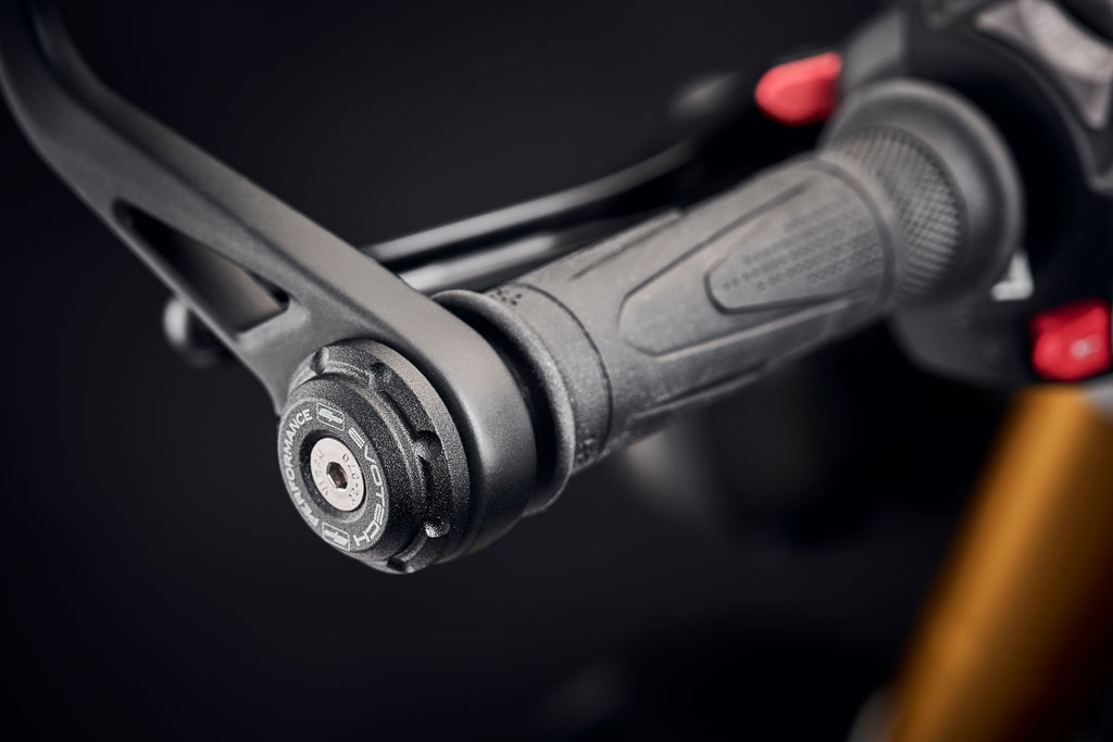 Evotech Bar End Weights för OE -styrspeglar - Triumph Speed ​​Triple S (2018-2020)