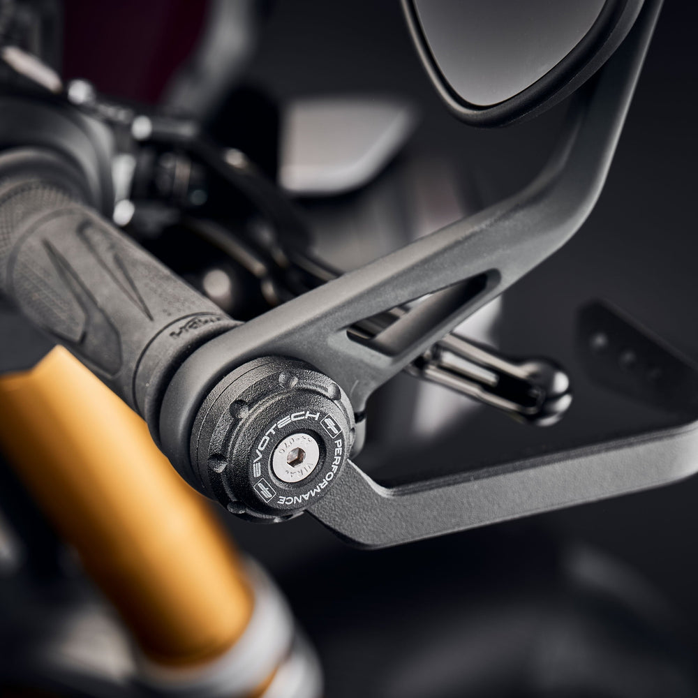 
                  
                    Evotech Triumph Speed ​​Triple S Brems- und Kupplungshebelschütze (2018 - 2020) (Bar End Mirror Version)
                  
                