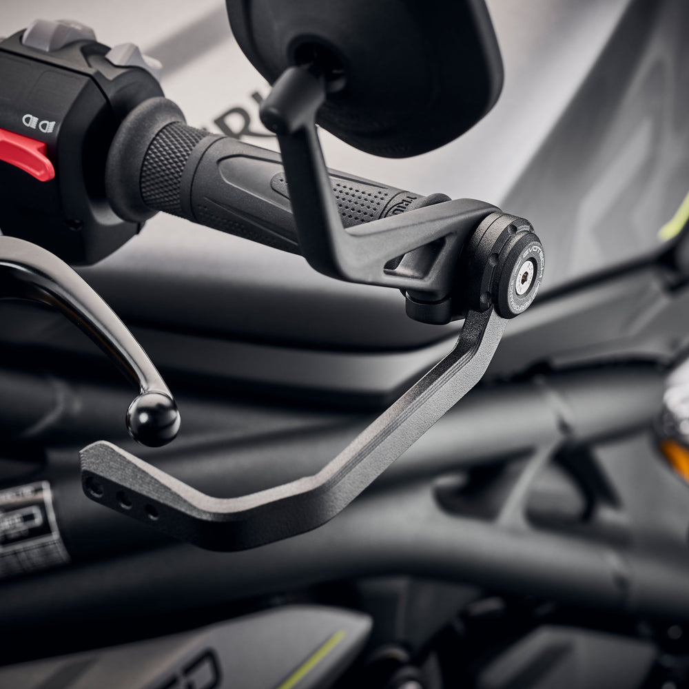 EVOTECH CRUTHER LEVER Protector Kit - Triumph Trident 660 Triple Tribute Edition (2024+) (version du miroir du bar))