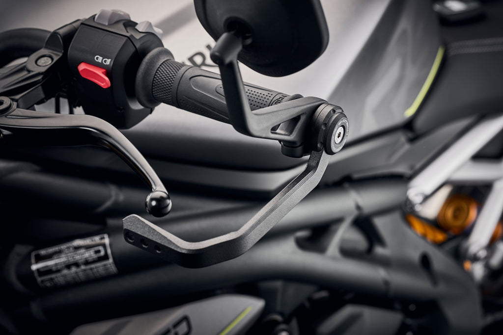 EVOTECH CRUTHER LEVER Protector Kit - Triumph Trident 660 Triple Tribute Edition (2024+) (version du miroir du bar))