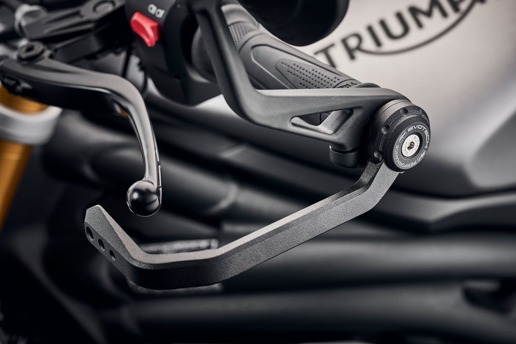 EVOTECH TRIUMPH STREET TRIPLE RS CRUTH LEVER Protector Kit (2020-2022) (version du miroir du bar))