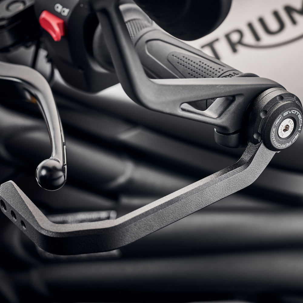 
                  
                    Evotech Triumph Speed ​​Twin 1200 Clutch Lever Protector Kit (2021+) (versión en el espejo del extremo de la barra)
                  
                