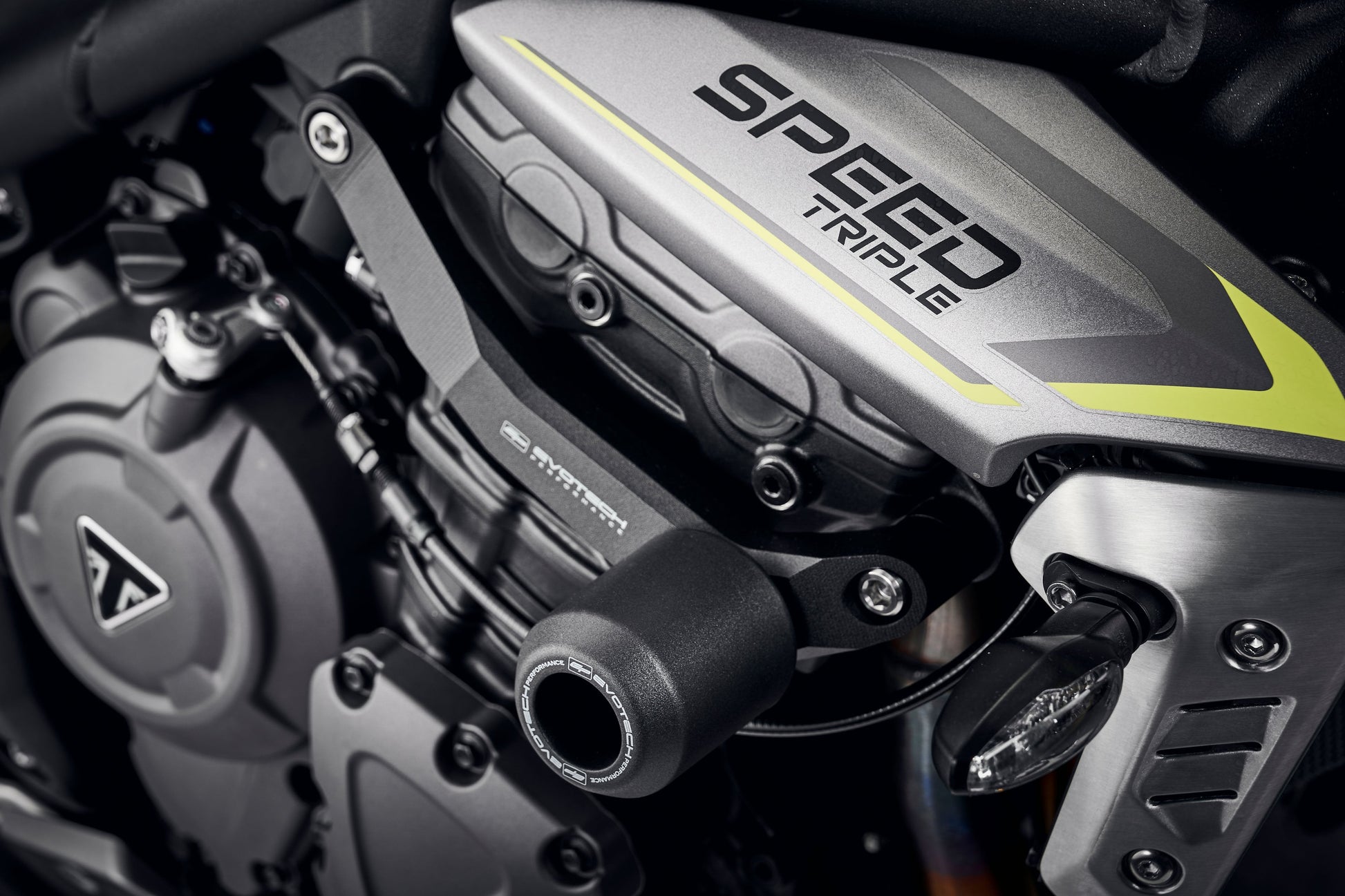 Evotech Triumph Speed Triple 1200 RS Valblokken set (2021+)