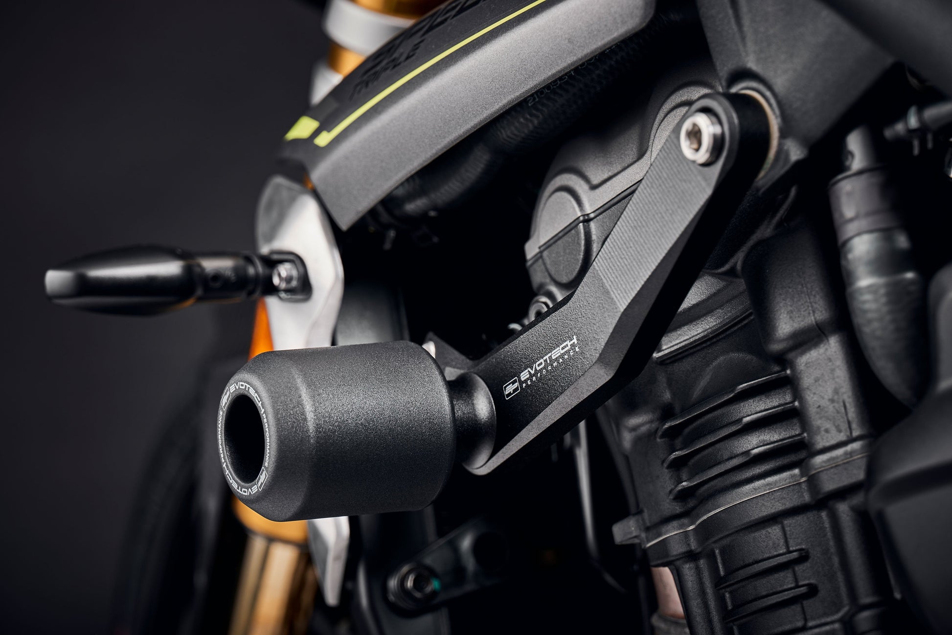 Valblokken set Evotech - Triumph Speed Triple 1200 RX (2025+)