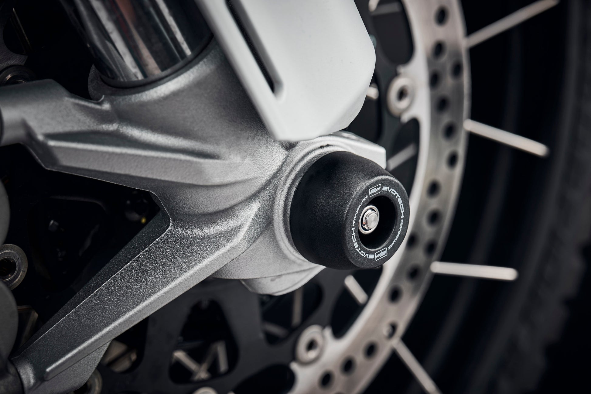 Evotech Voorvork en Achterbrug Beschermer Set - Ducati DesertX (2022+)