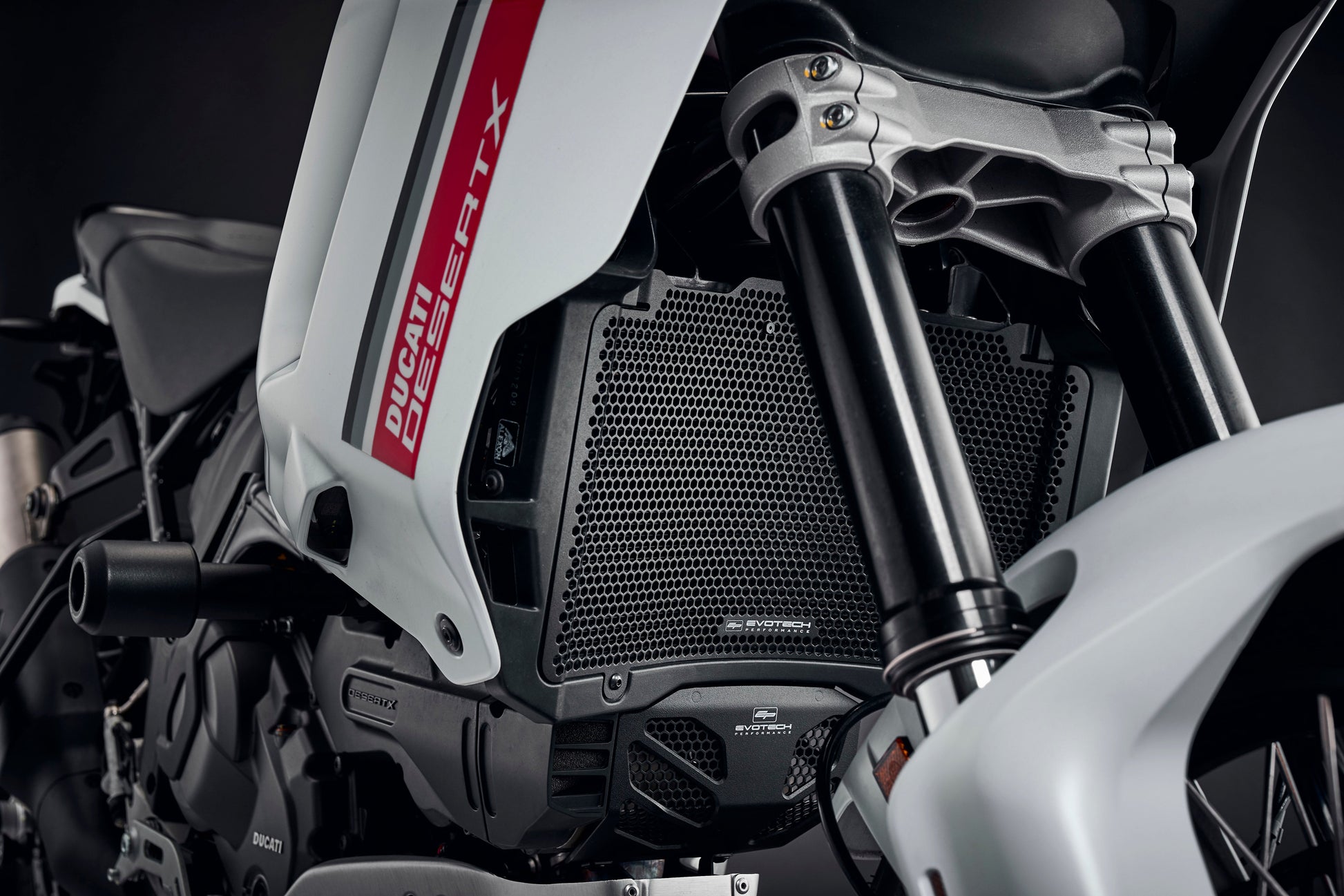 Evotech Ducati DesertX Radiatorcover (2022+)
