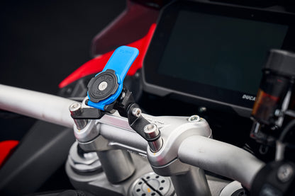 Navigatiesteun (stuurklemmontage) Evotech Performance voor Quad Lock - Ducati Multistrada V4 RS (2024+)