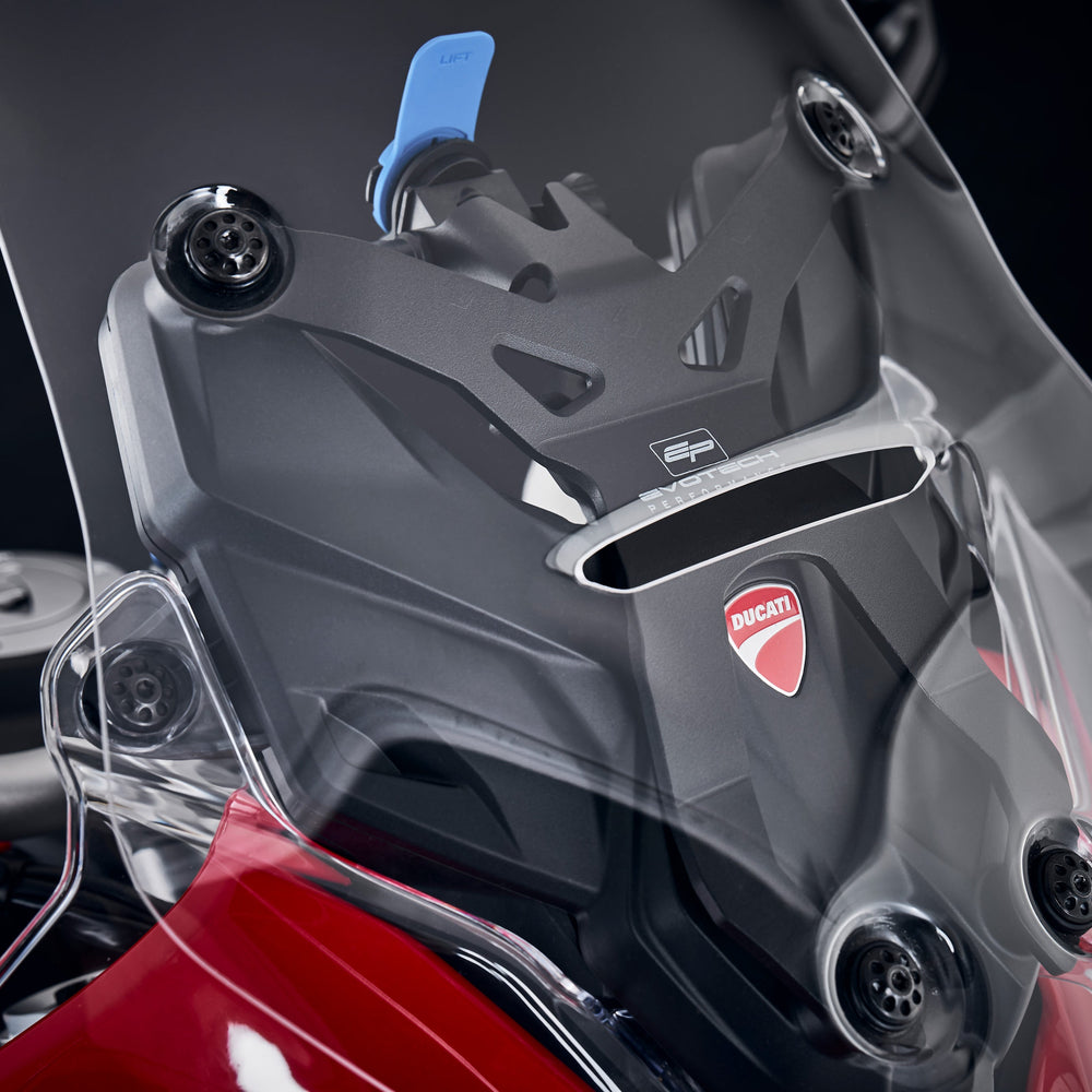 
                  
                    Evotech Quad Lock Monte de navegación por satén - Ducati Multistrada V4 S Grand Tour (2024+)
                  
                