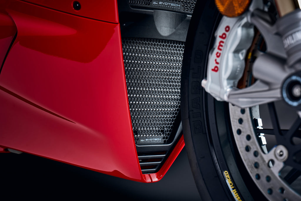 Evotech Ducati Panigale V4 SP Radiator Guard Set (2021- 2024)