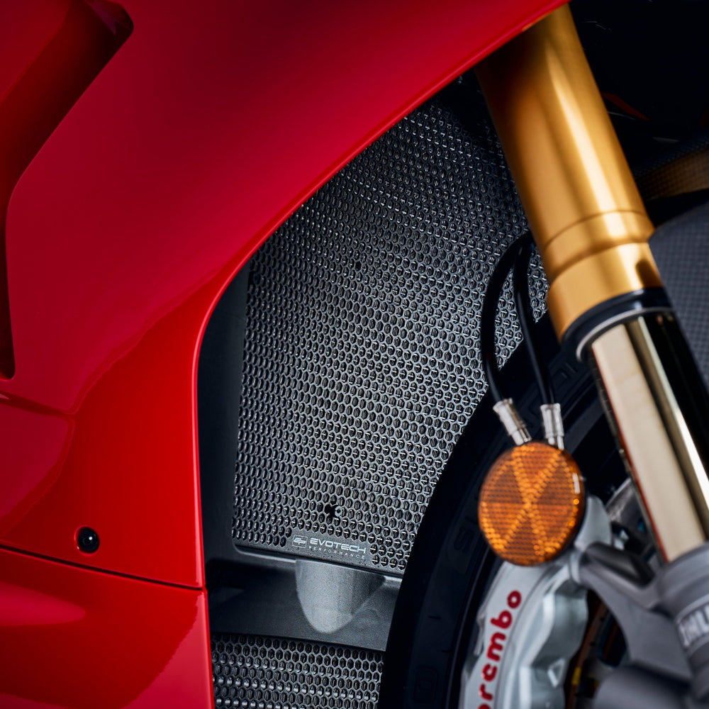 Evotech Ducati Panigale V4R Radiator Guard Set (2021-2024)