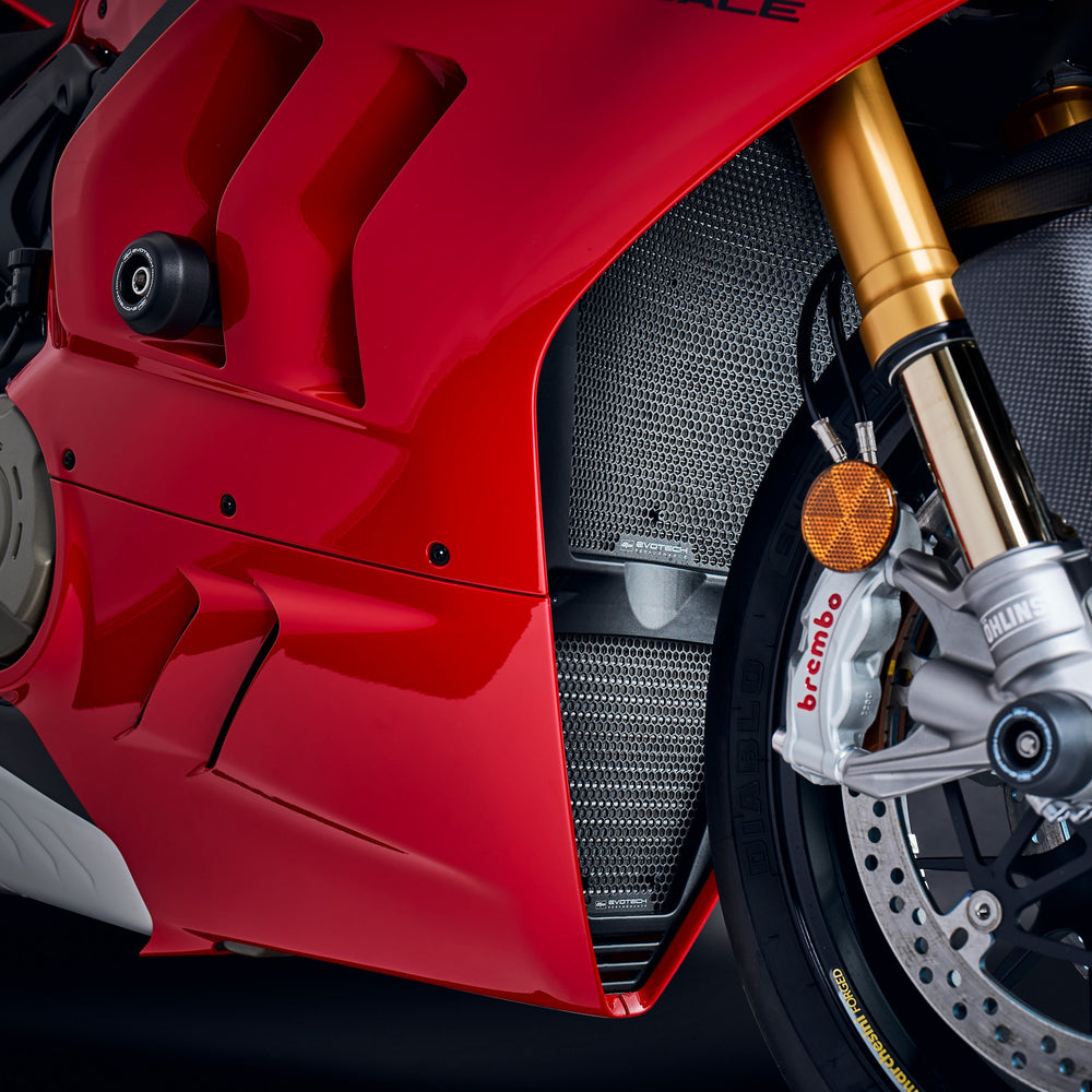 
                  
                    Evotech Ducati Panigale V4R Radiator Guard Set (2021-2024)
                  
                