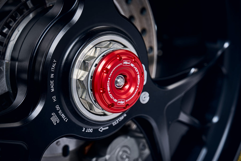 Evotech Rear Spindle Bobbins - Ducati Panigale V4 (2021-2024)