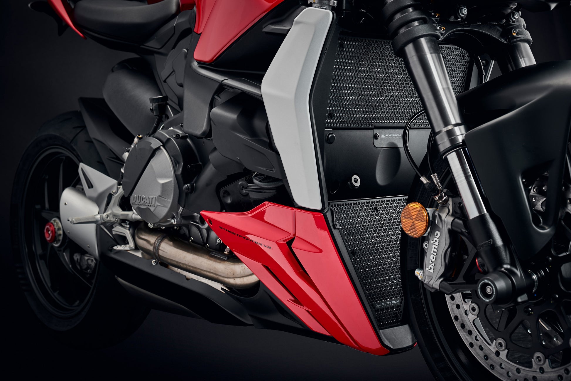 Evotech Ducati Streetfighter V2 Radiatorcover Set (2022+)