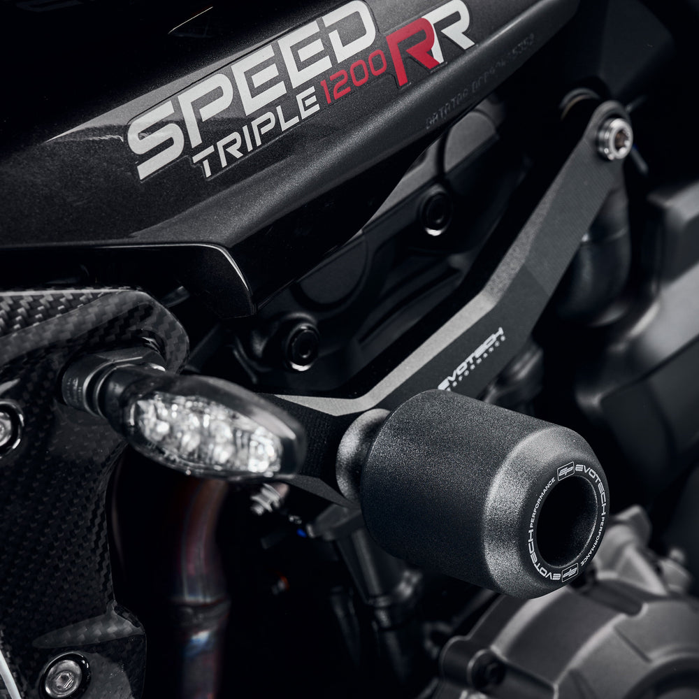 
                  
                    Evotech Triumph Speed ​​Triple 1200 RR Crash Protection (2022+)
                  
                