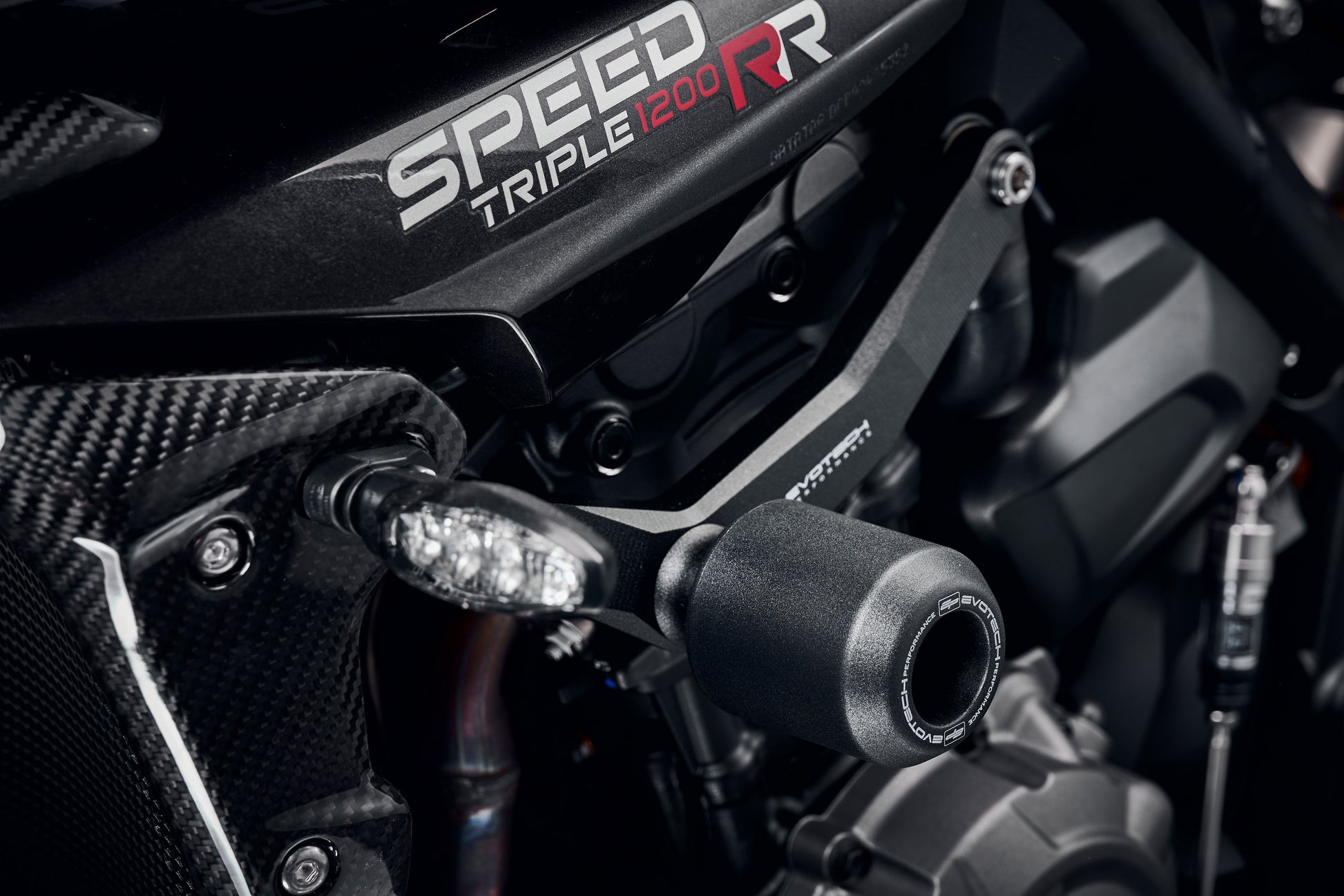 Evotech Triumph Speed Triple 1200 RR Valblokken set (2022+)