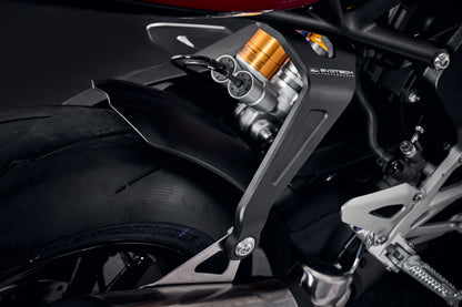 Evotech Triumph Speed Triple 1200 RR Black Uitlaatsteun (2022+)