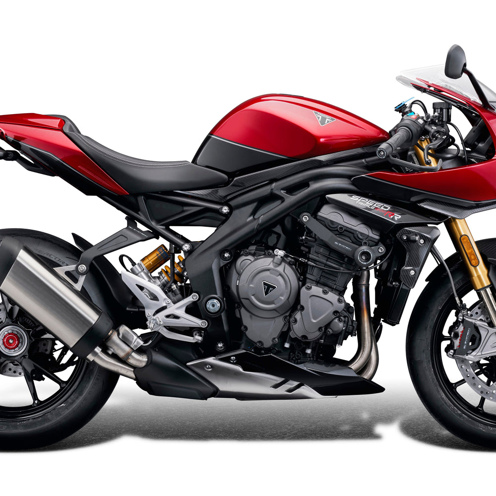 
                  
                    EVOTech PUNTILLAS DE EVOTECH PARTIR - Triumph Speed ​​Triple 1200 RR (2022+)
                  
                