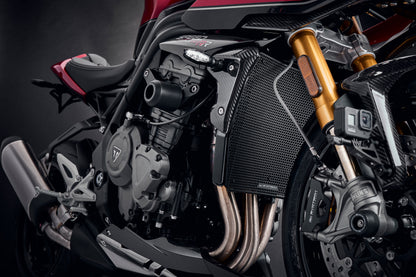 Evotech Radiatorcover (Black) - Triumph Speed Triple 1200 RR (2022+)