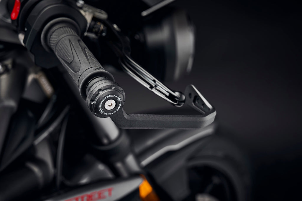 Evotech Triumph Street Triple RS Brawe and Clutch Lever Protector Kit (2020-2022) (versión de espejo de extremo sin barra)