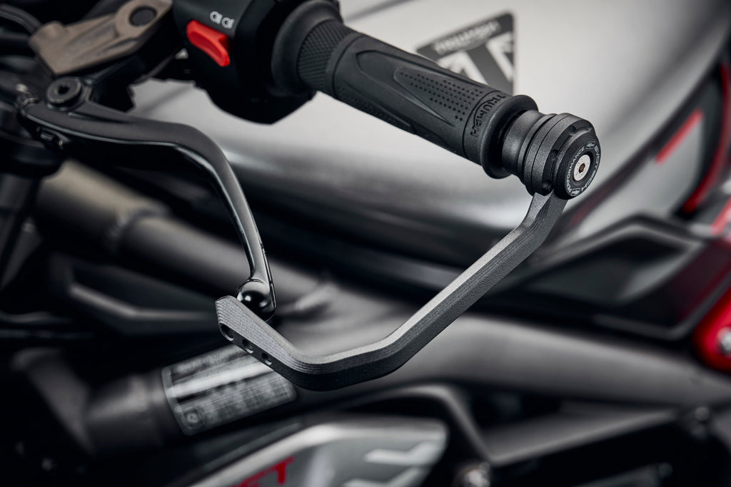 EVOTECH TRIUMPH STREET TRIPLE RS Brake and Embrayl Lever Protector Kit (2020-2022) (version miroir de l'extrémité non bar)