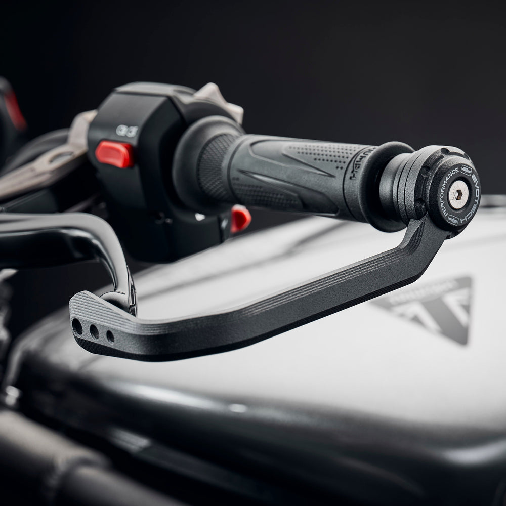 
                  
                    EVOTECH CRUTHER LEVER Protector Kit - Triumph Trident 660 Triple Tribute Edition (2024+) (version du miroir d'extrémité non bar)
                  
                