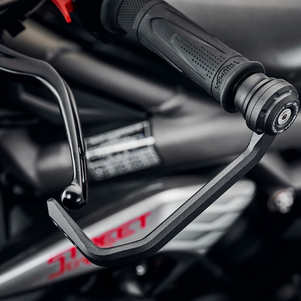 
                  
                    Evotech Triumph Street Triple RS Brawe and Clutch Lever Protector Kit (2020-2022) (versión de espejo de extremo sin barra)
                  
                