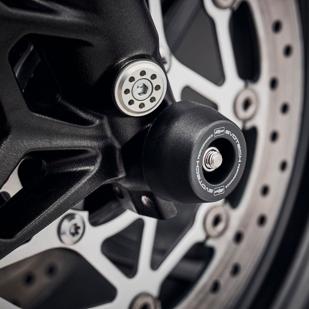 
                  
                    Evotech Front Spindle Bobbins - Triumph Street Triple R (2017 - 2019)
                  
                