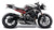 Evotech Triumph Street Triple RX Kentekenplaathouder 2015 - 2016