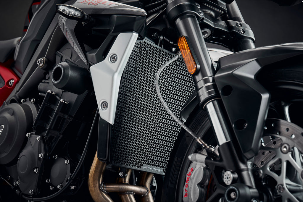 Evotech Radiator Guard - Triumph Street Triple R (2020-2022)