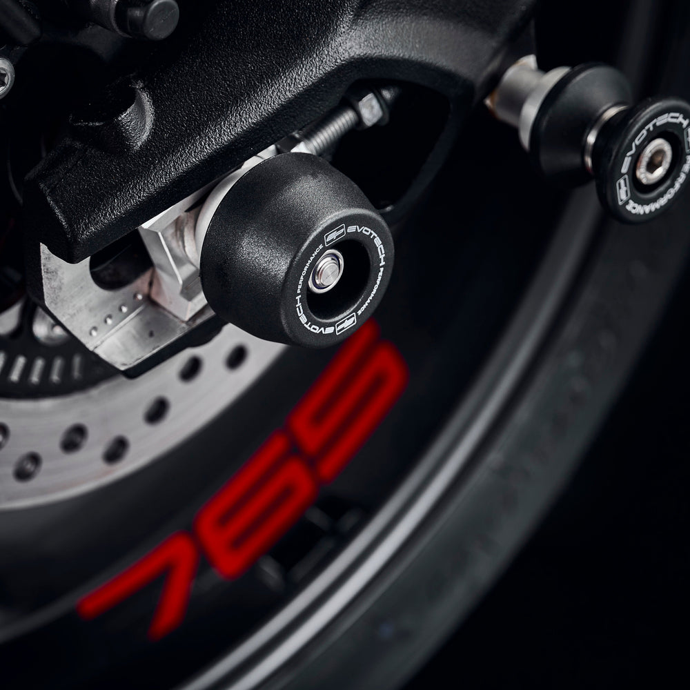 
                  
                    Evotech Rear Spindle Bobbins - Triumph Street Triple R (2017 - 2019)
                  
                