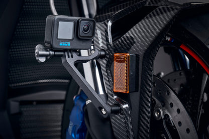 Evotech Action / Safety Camera Front Mudguard Mount - BMW S 1000 RR (2023+)