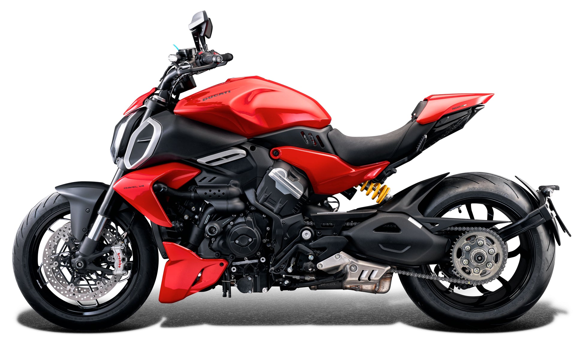 Evotech Voorvork en Achterbrug Beschermer Set - Ducati Diavel V4 (2023+)