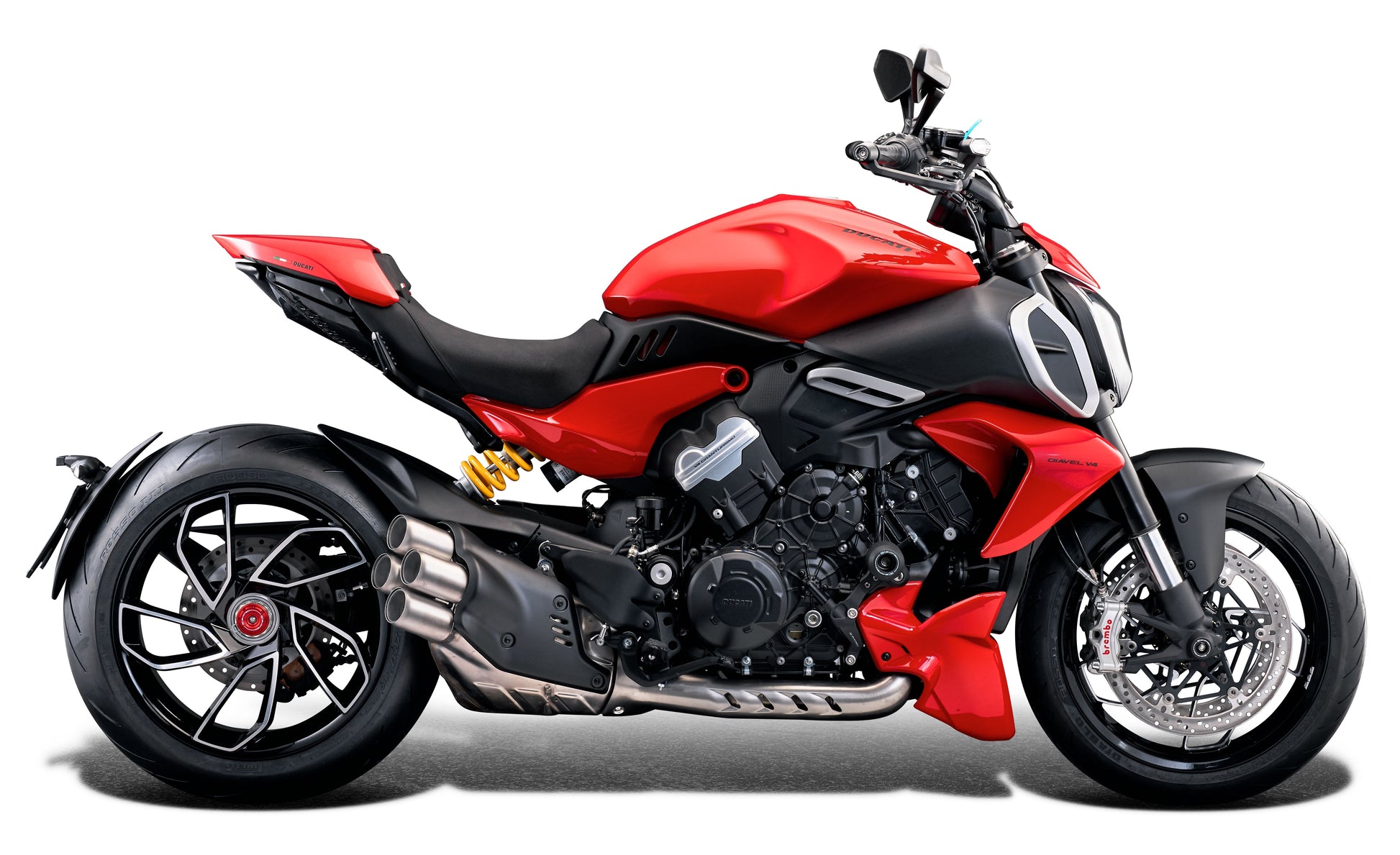 Evotech Voorvork en Achterbrug Beschermer Set - Ducati Diavel V4 RS (2025+)