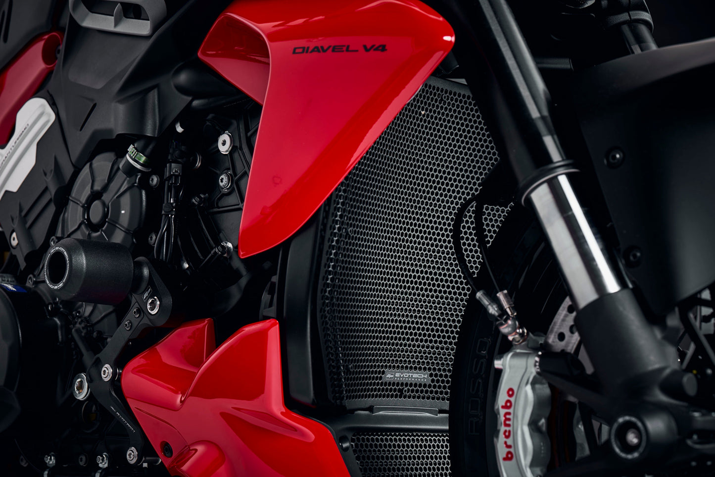 Evotech Ducati Diavel V4 Radiator och oljekylare (2023+)