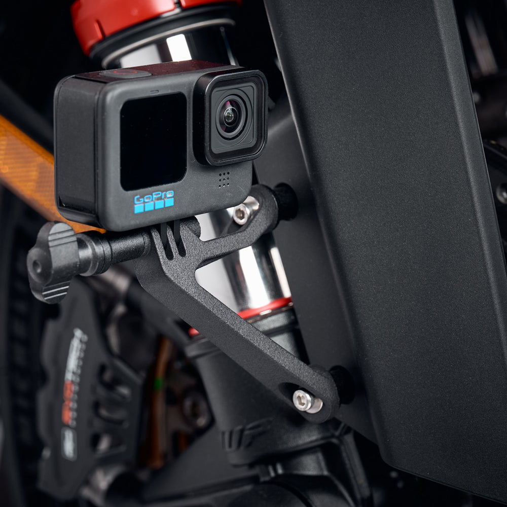 
                  
                    Evotech Action / Safety Camera delantera del martillo de barro delantero - KTM 1390 Super Duke R (2024+)
                  
                