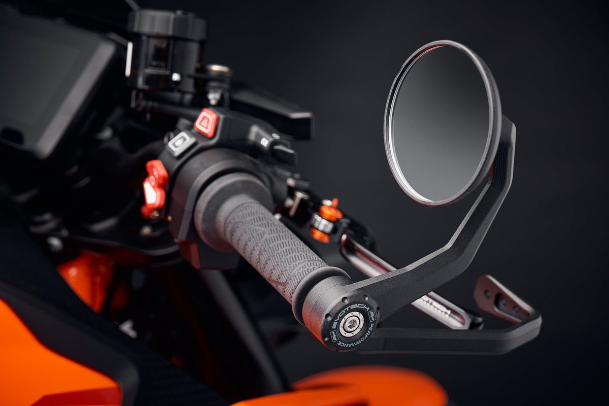 Evotech Bar End Spiegels incl. Remhendel Beschermer - KTM 1290 Super Duke R (2020+)